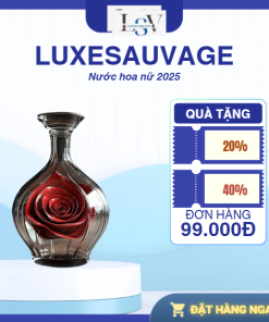 NƯỚC HOA NỮ LUXESAUVAGE 2025 – VẺ ĐẸP NGHỆ THUẬT, HƯƠNG THƠM CUỐN HÚT